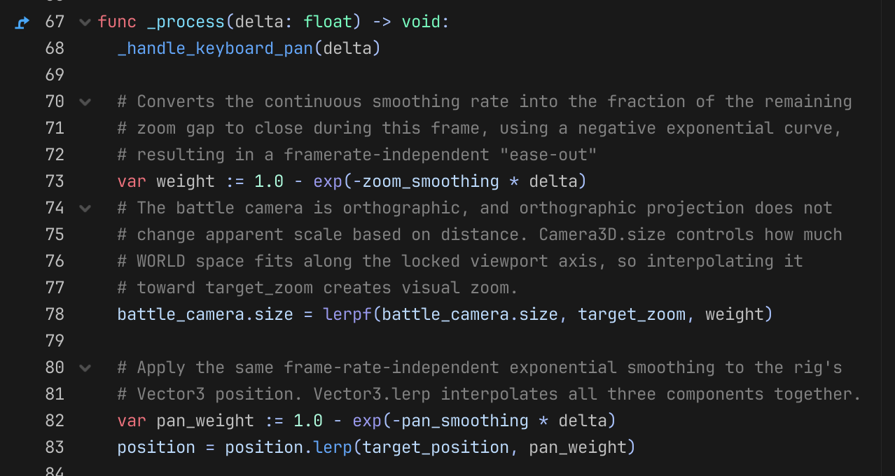 comments for learning